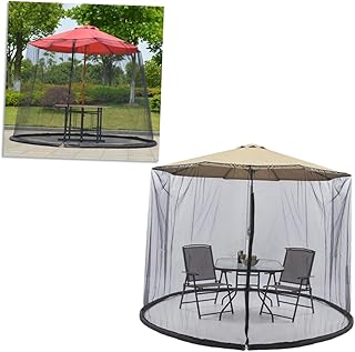 YARNOW Tela Portátil Tela Externa Tela De Pátio Guarda-Chuva De Pátio Guarda-Chuva Rede Dossel Com Rede Guarda-Chuva De Pátio Com Rede Guarda-Chuva Com Cobertura De Malha Guarda-Chuvas