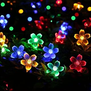 Xenith 14 LED Silicone Blossom Flower Fairy String Decorative Lights for Diwali Christmas Tree Home Balcony Bedroom Window Price In India