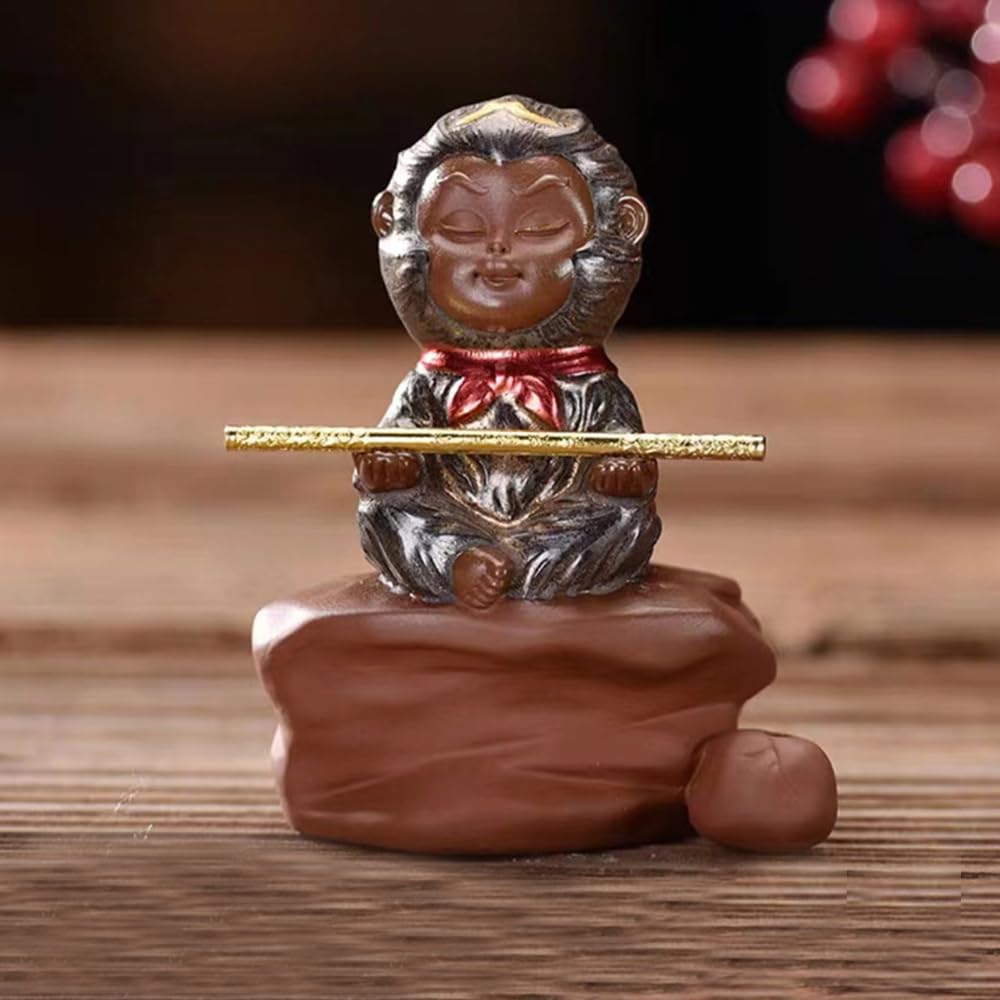 Amazon.com: CHBDJY Monkey King Statue, Baby Sun Wukong Figure, 3.5