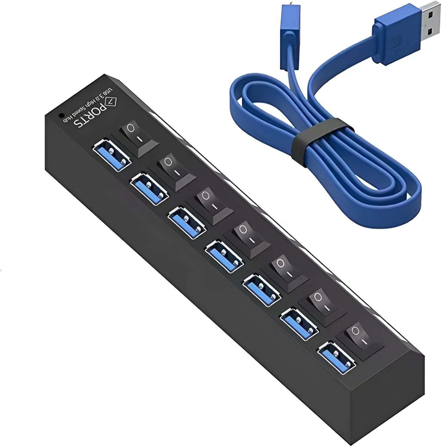 Daytona A5258 7 Portlu Usb 3.0 Hub Anahtarlı Çoklayıcı Çoğaltıcı Switch