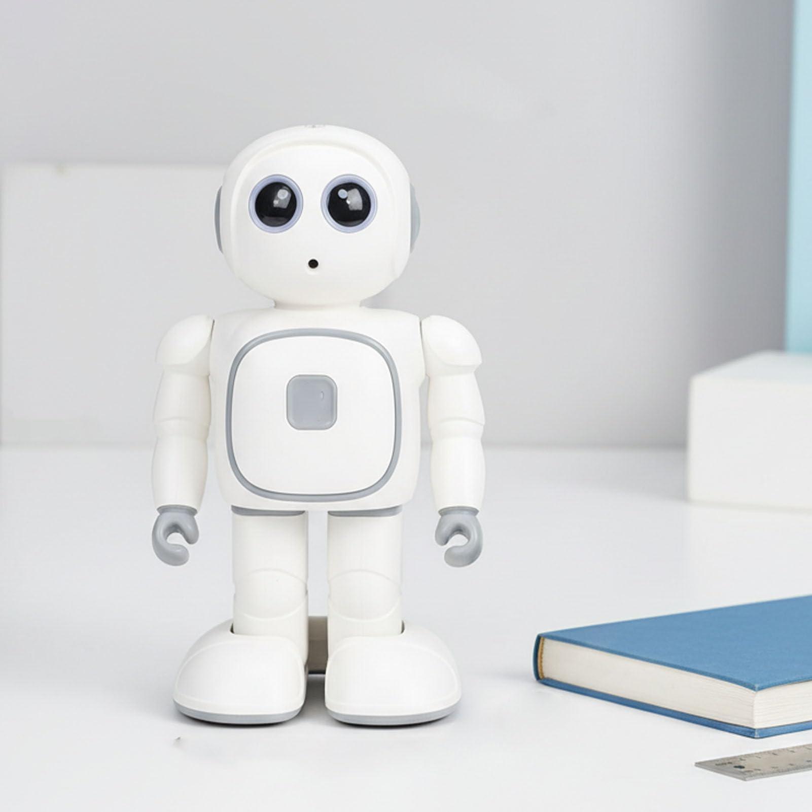 Robot Giocattolo Educativo per Bambini Dai 3 Agli 8 Anni, Robot Interattivo Programmabile con Controllo Vocale e App, Parlante Intelligente per Ragazzi e Ragazze, Regalo di Compleanno per