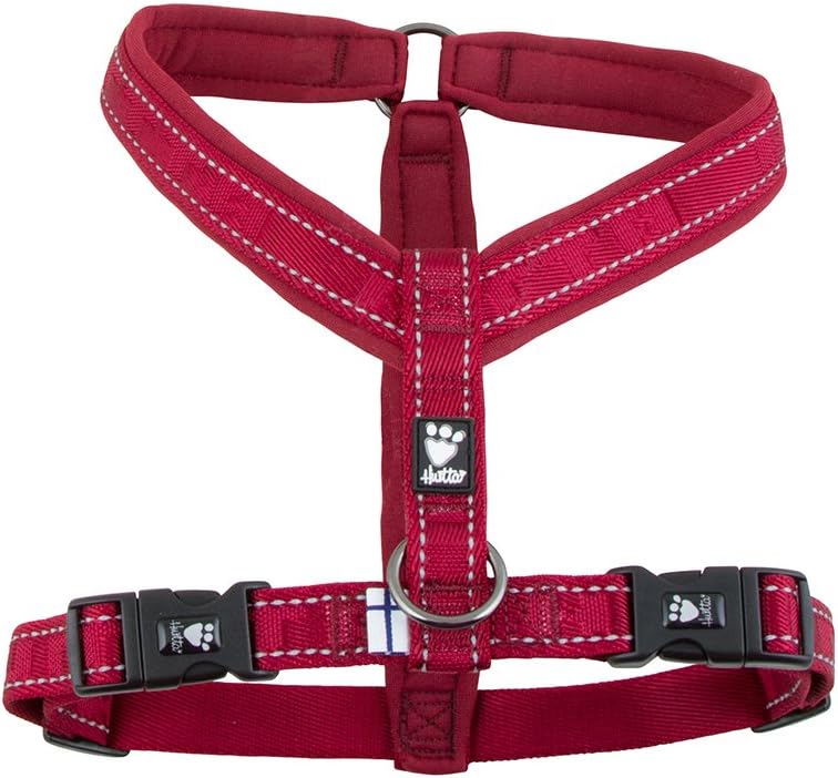 Hurtta Casual Padded Dog Y-Harness, Lingon, 28 in