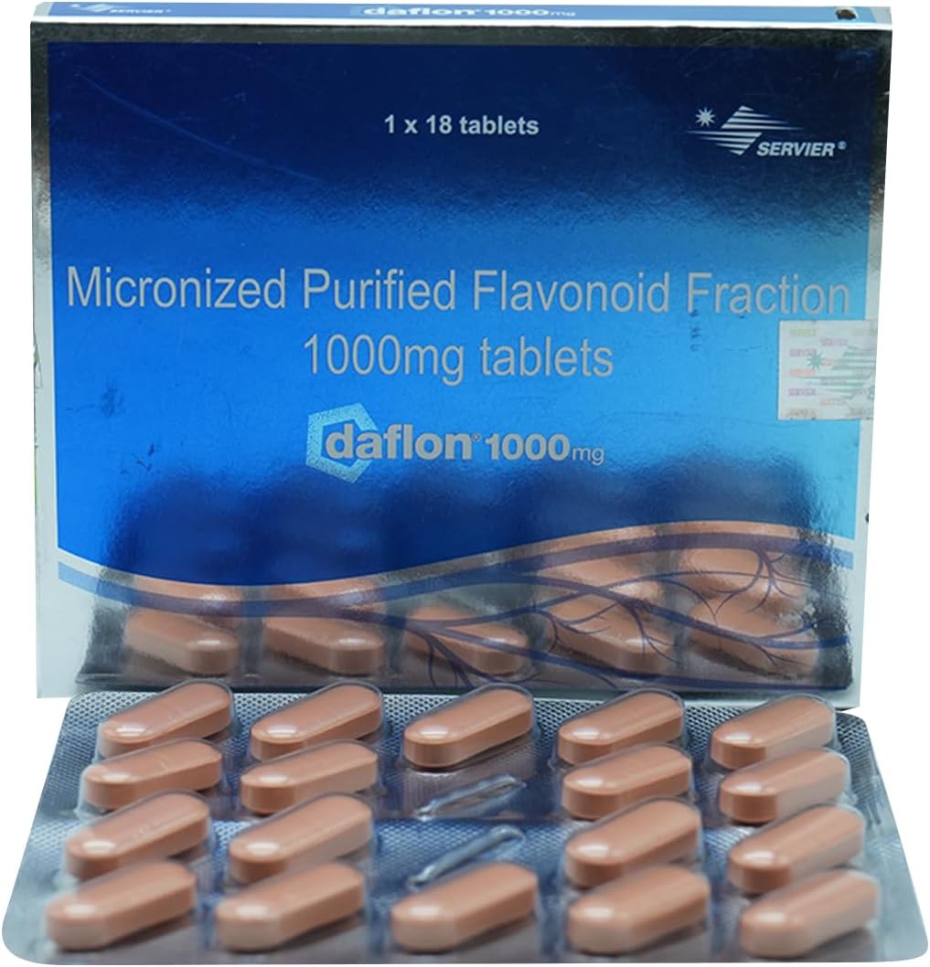 Daflon 1000mg - Strip of 18 Tablets
