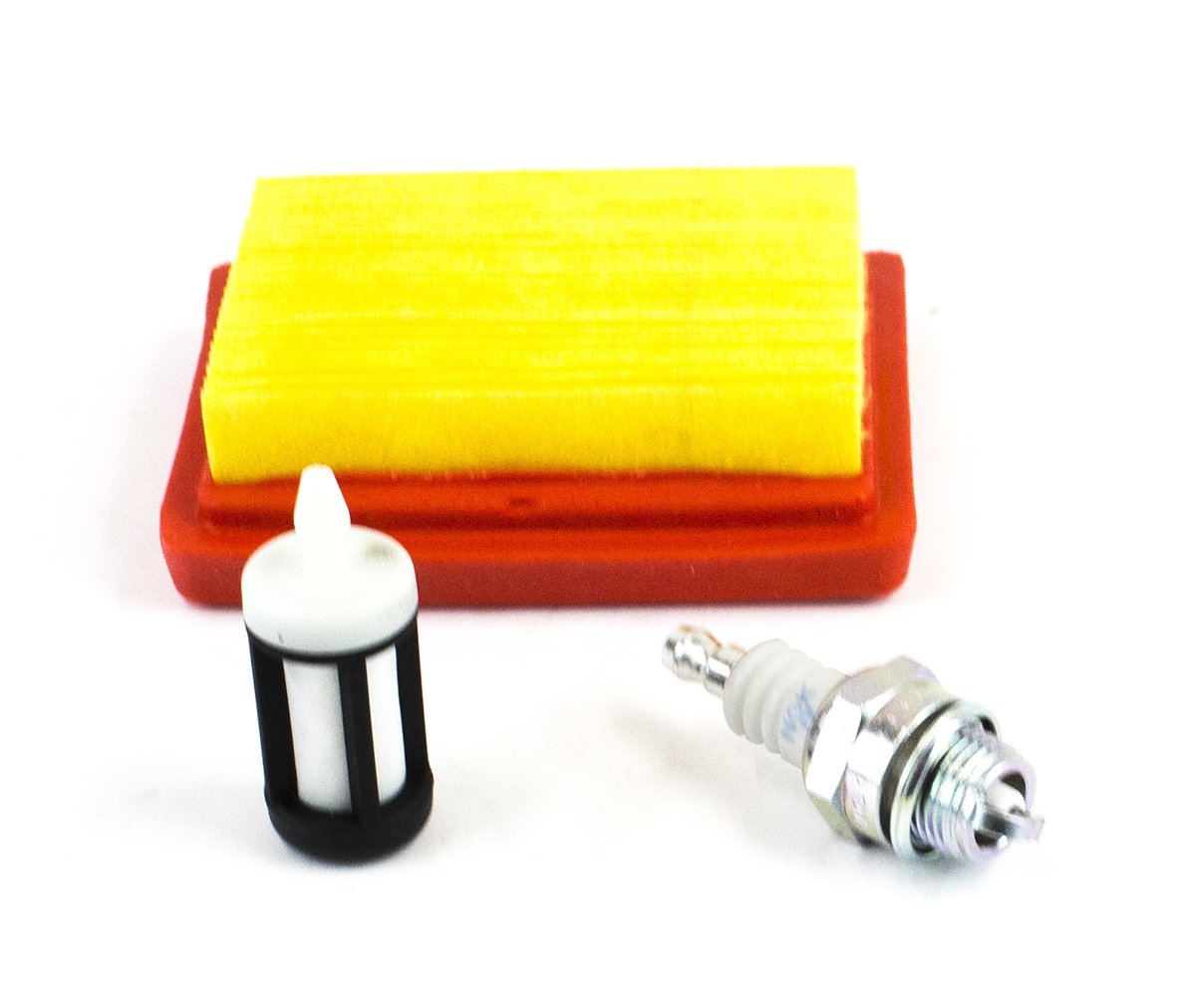 Everest Parts Supplies Maintenance Tune Up Kit Replacement for Stihl FS120 FS200 FS250 FS350 FS450 Includes Air Filter Fuel Filter Spark Plug