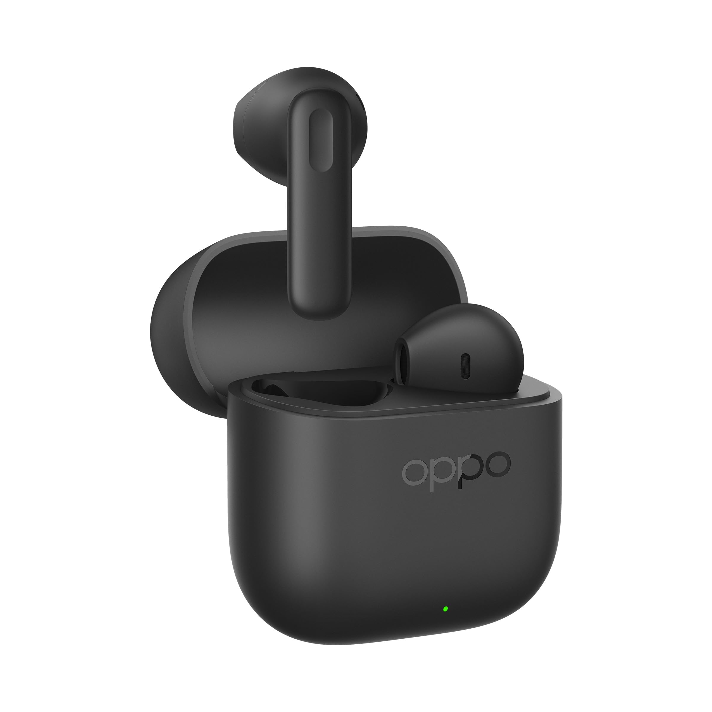 OPPO Enco Buds3 Auricolari True Wireless, 42h di Autonomia, Driver Dinamico da 12.4mm, BT 5.4, Controlli Touch, Cancellazione rumore passiva, Android e iOS, IP55, [Versione Italiana], Nero