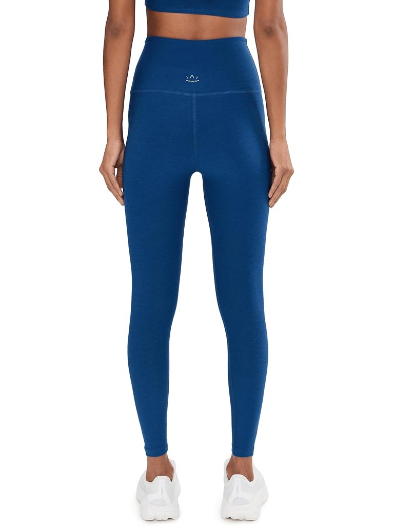 Blue Beyond Yoga Spacedye Caught In The Midi High-Waisted Legging