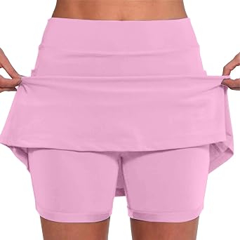 Golf Skorts For Women Summer Skirts For Women 2024 Black Slirt Matching Outfits For Women Going Out Skorts Active Pleated Running Skort Shorts Athletic The Deal Womens Tennis Clothes Stretch Dressy Go