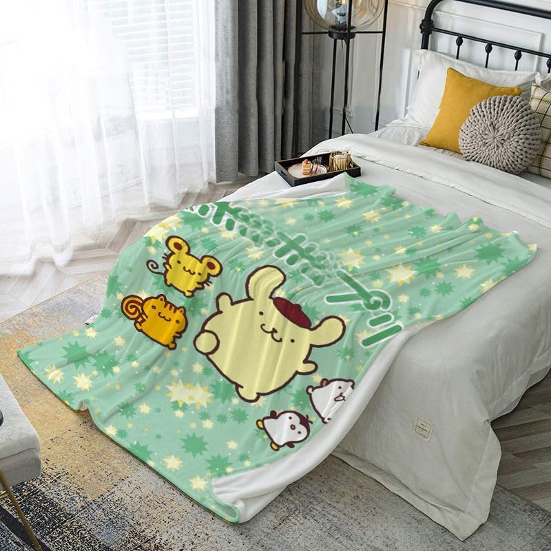 Amazon.co.jp: ポムポムプリン ブランケット 毛布 プリン おしゃれ