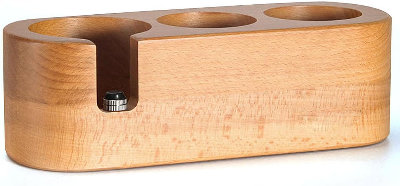 Bar.ista22 Tamper Station aus Walnuss-Holz – Hochwertige Tamping Station & Andrückstation für Espresso-Liebhaber & Barista Equipment Bar.ista22 Tamper Station aus Walnuss-Holz – Hochwertige Tamping Station & Andrückstation für Espresso-Liebhaber & Barista Equipment