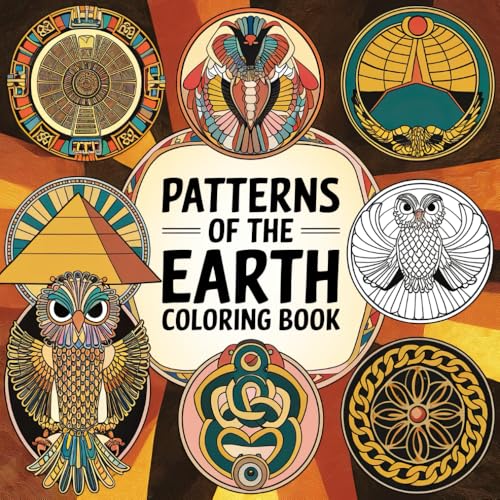 Patterns of the Earth Coloring Book: Discover the Beauty of Global Patterns through Coloring