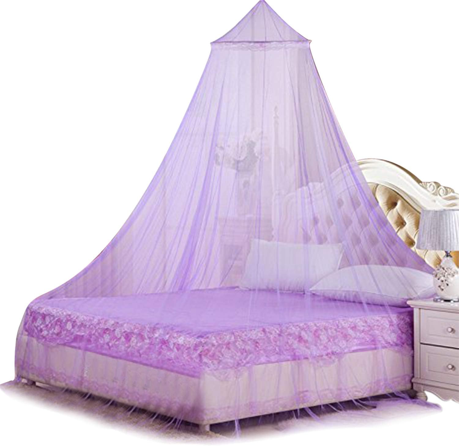 Sponsored Ad - Winberg(R Mosquito Net Bed Canopy Maximum Insect Net Protection No Skin Irritation Deet Free Natural Repellent Random Colour, CNP002