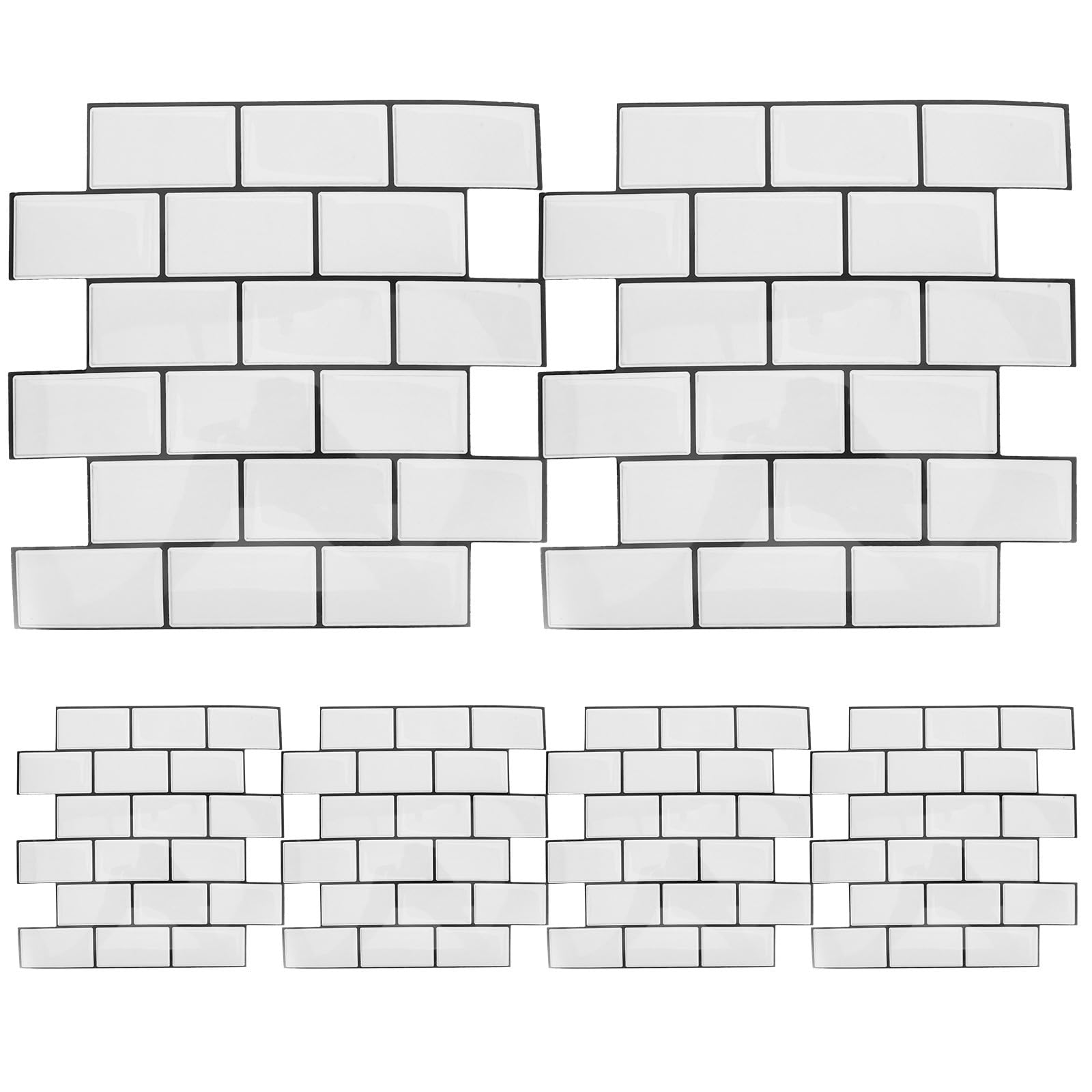 Azulejos metro 3d autoadhesivos para dar un nuevo estilo a su cocina