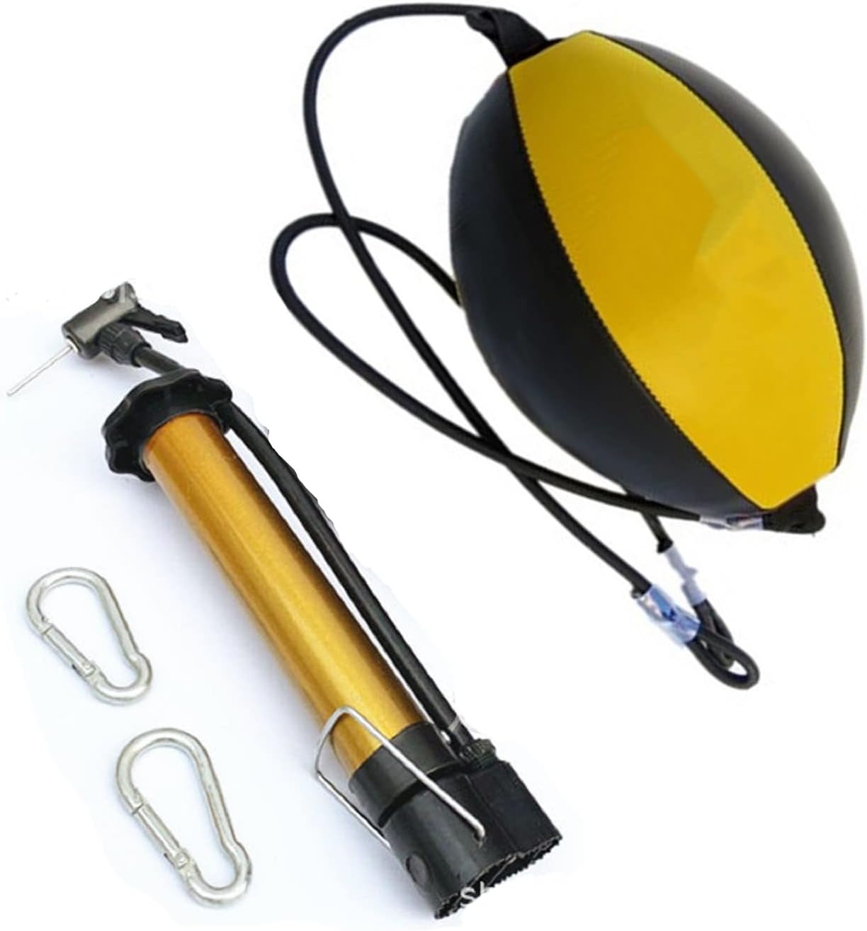 Double End Punching Bag Genuine Leather ProGrade Boxing