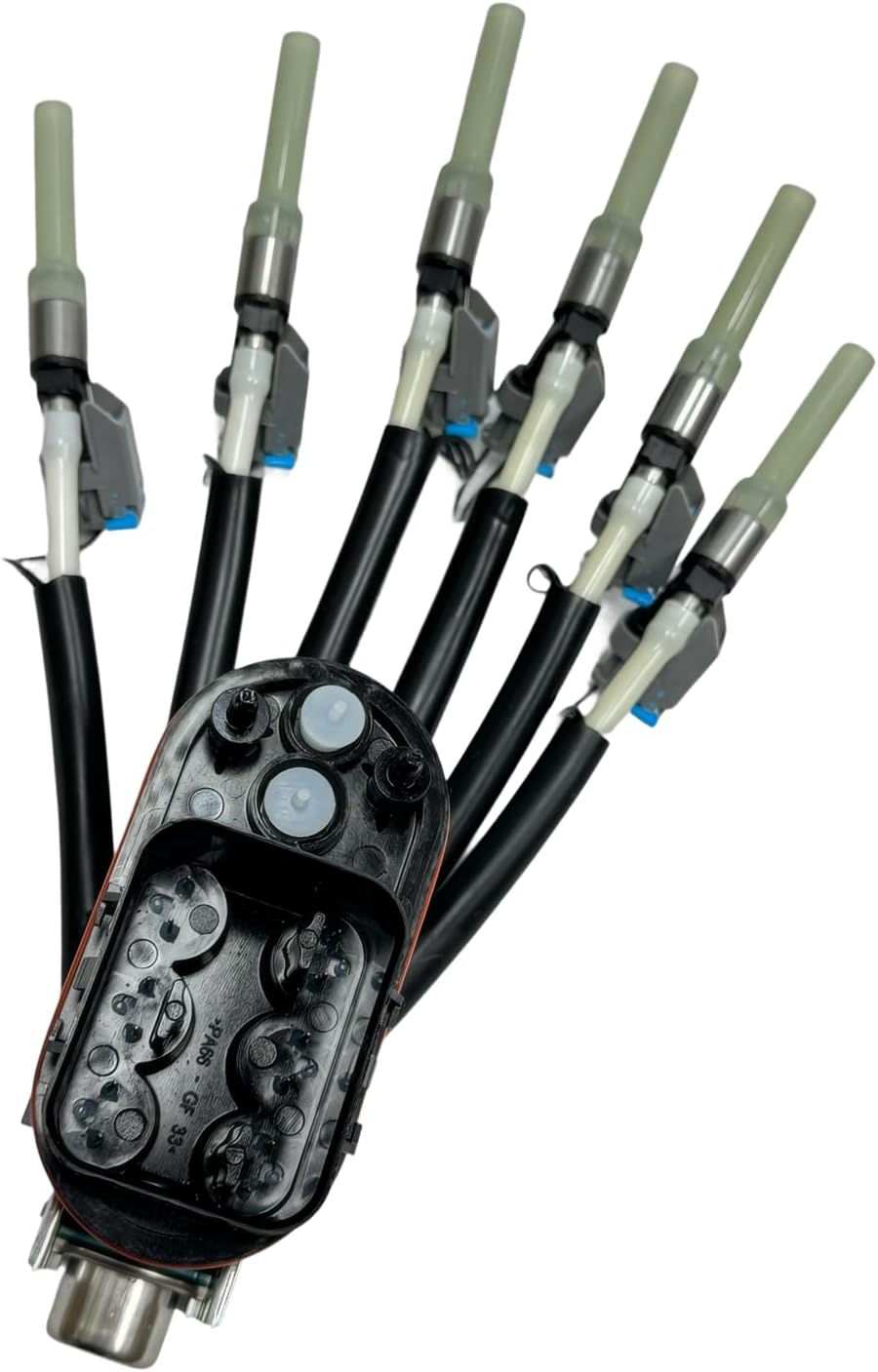 Spider Fuel Injector W/Bracket Compatible with 1996-2014 Chevy S10 Silverado Express Blazer C/K 1500, GMC Savana Sierra Safari, Oldsmobile, Isuzu, 4.3L V6, Replaces FJ503