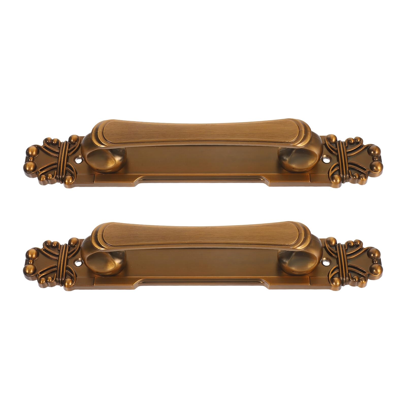 Poignée porte coulissante SOIMISS : lot de 2 poignées de tirage robustes style antique pour armoire
