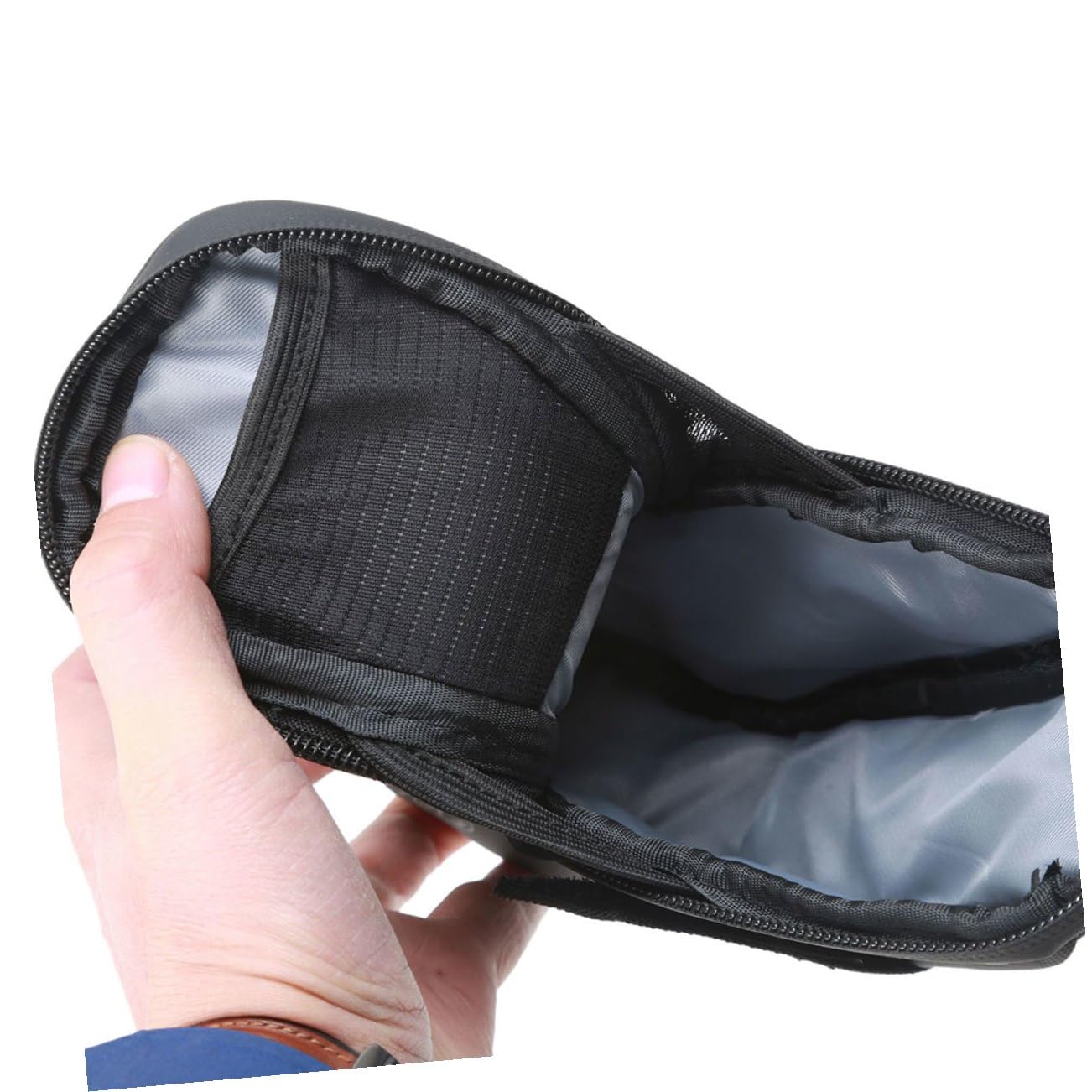 BESPORTBLE 3piezas Bolsa Trasera para Bicicleta Bolsa De Sillín Diseño Reflectante para Ciclismo y Senderismo Fácil De Instalar y Resistente Rasguños