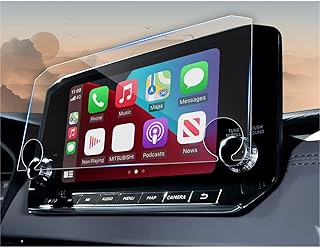 CDEFG for 2022 2023 2024 Mitsubishi Outlander Screen Protector (SE/ Black Edition/ SE Launch Edition/ SEL / SEL Black Edition) Touch Screen Infotainment Accessories Radio Display Cover (9 Inch 2PCS Nano Film)