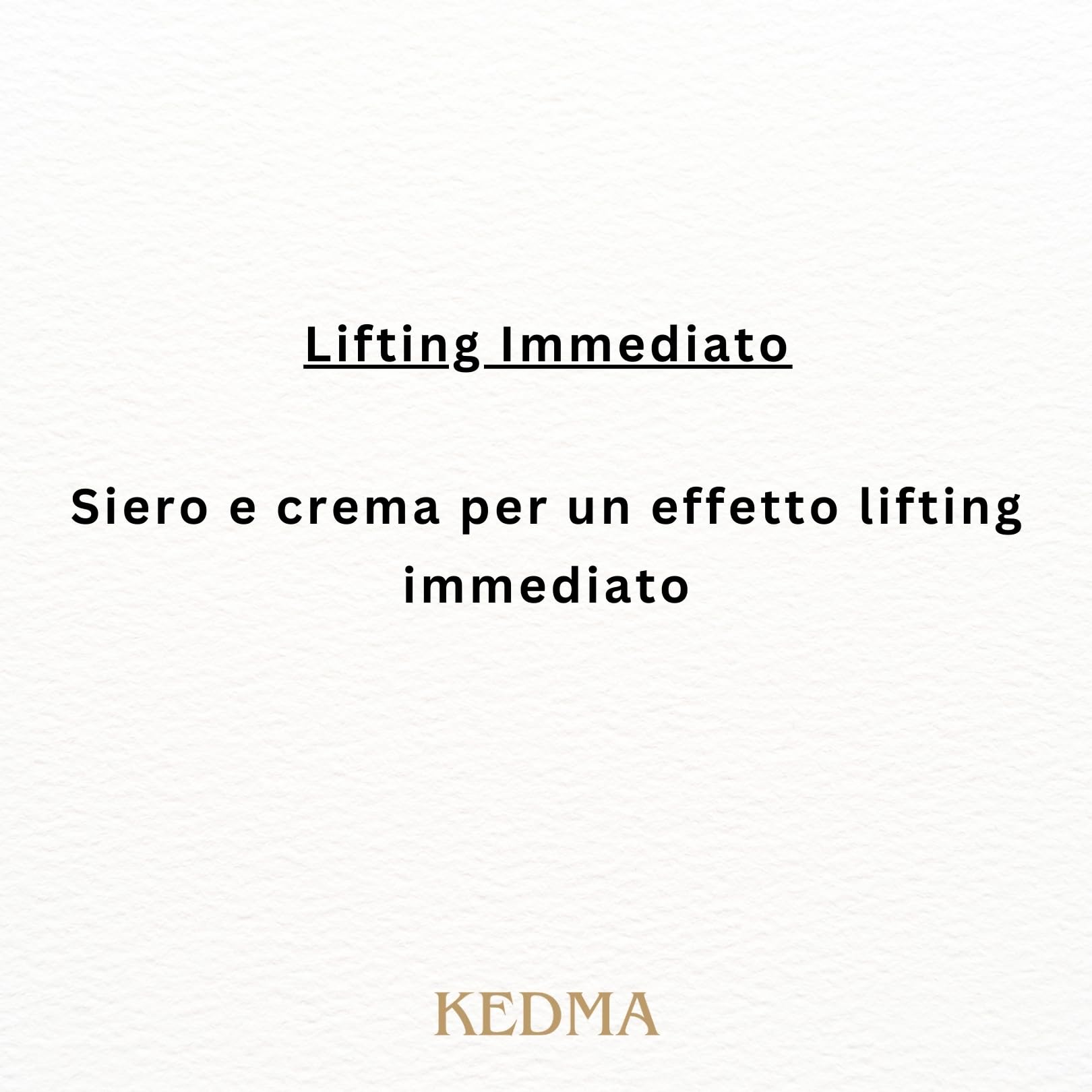 KEDMA - Duo Lifting Contorno Occhi con Siero & Crema - 30ml+50g | Il duo occhi combina un siero lifting e una crema idratante per levigare e rivitalizzare il contorno occhi.