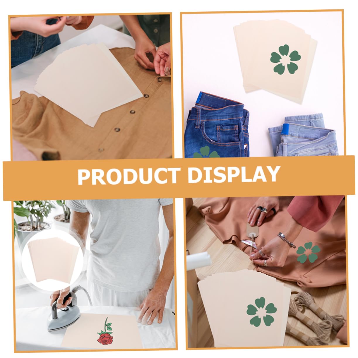 PLAFOPE 100hojas Papel De Transferencia De Sublimación Papel De Transferencia Térmica Para Camisetas Secado Rápido Para Proyectos De Bricolaje