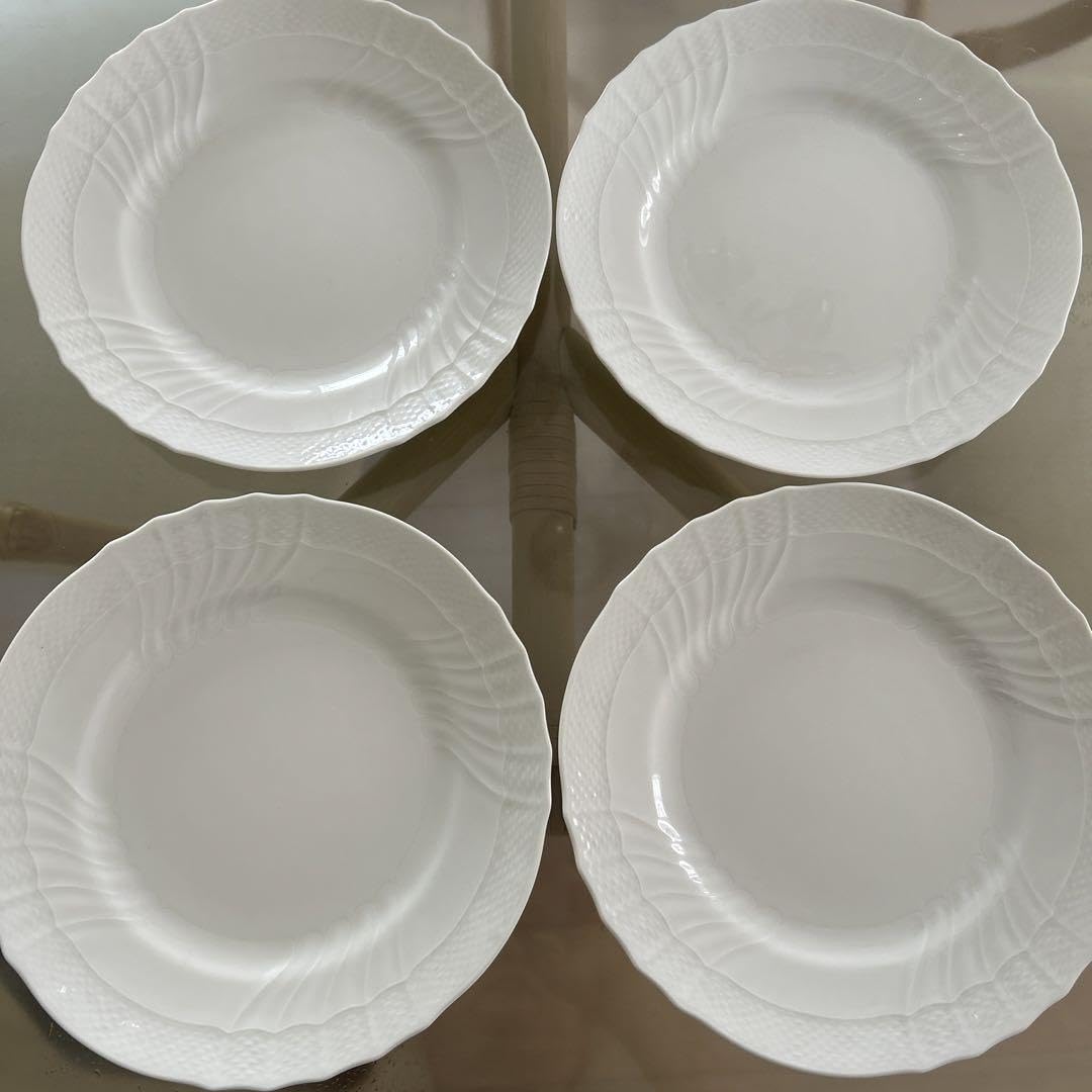 リチャードジノリ　ベッキオホワイト皿 4枚セット 26.5センチ リチャードジノリ ベッキオホワイト皿 4枚セット 26.5センチ