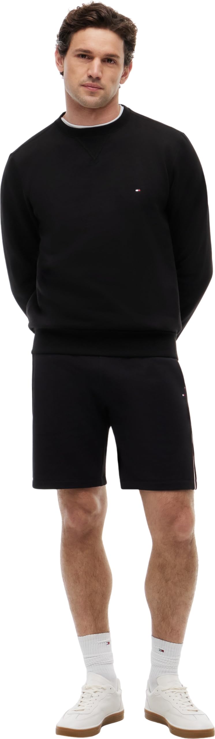 Tommy Hilfiger Bluza z kapturem Mężczyźni Essential Fleece Crewneck Mw0mw37232