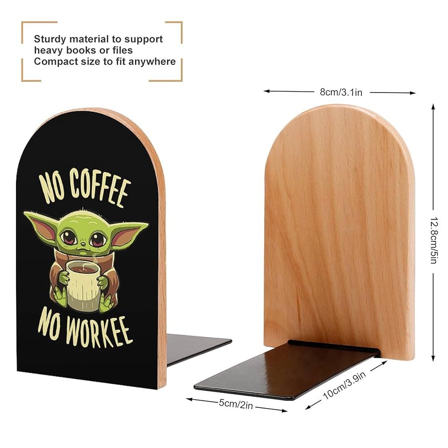 本立て　ブックエンド　ヨーダ　スターウォーズ Amazon.co.jp: スターウォーズ ヨーダブックエンド 本立て 木製