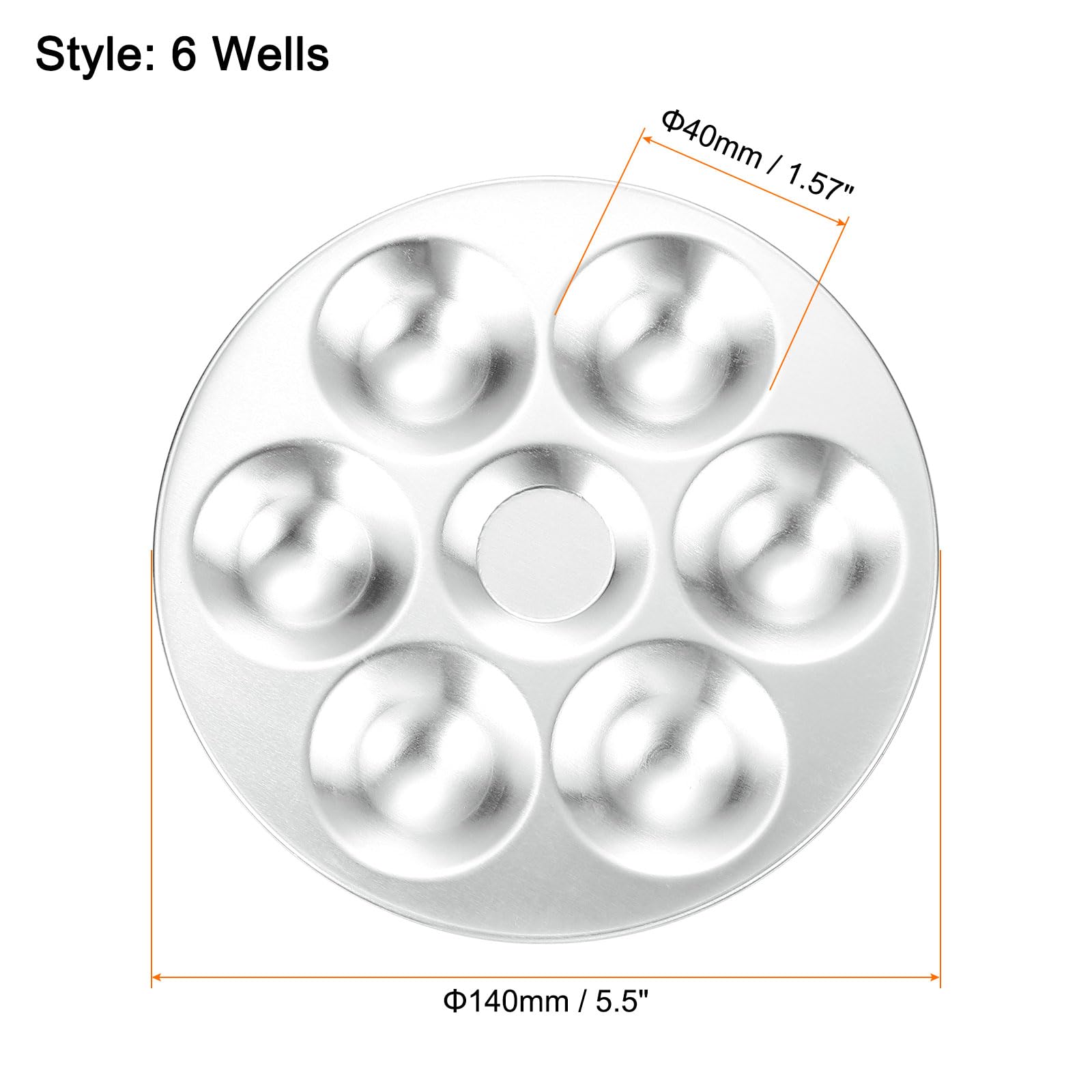 HARFINGTON Paint Palette Tray 5.5