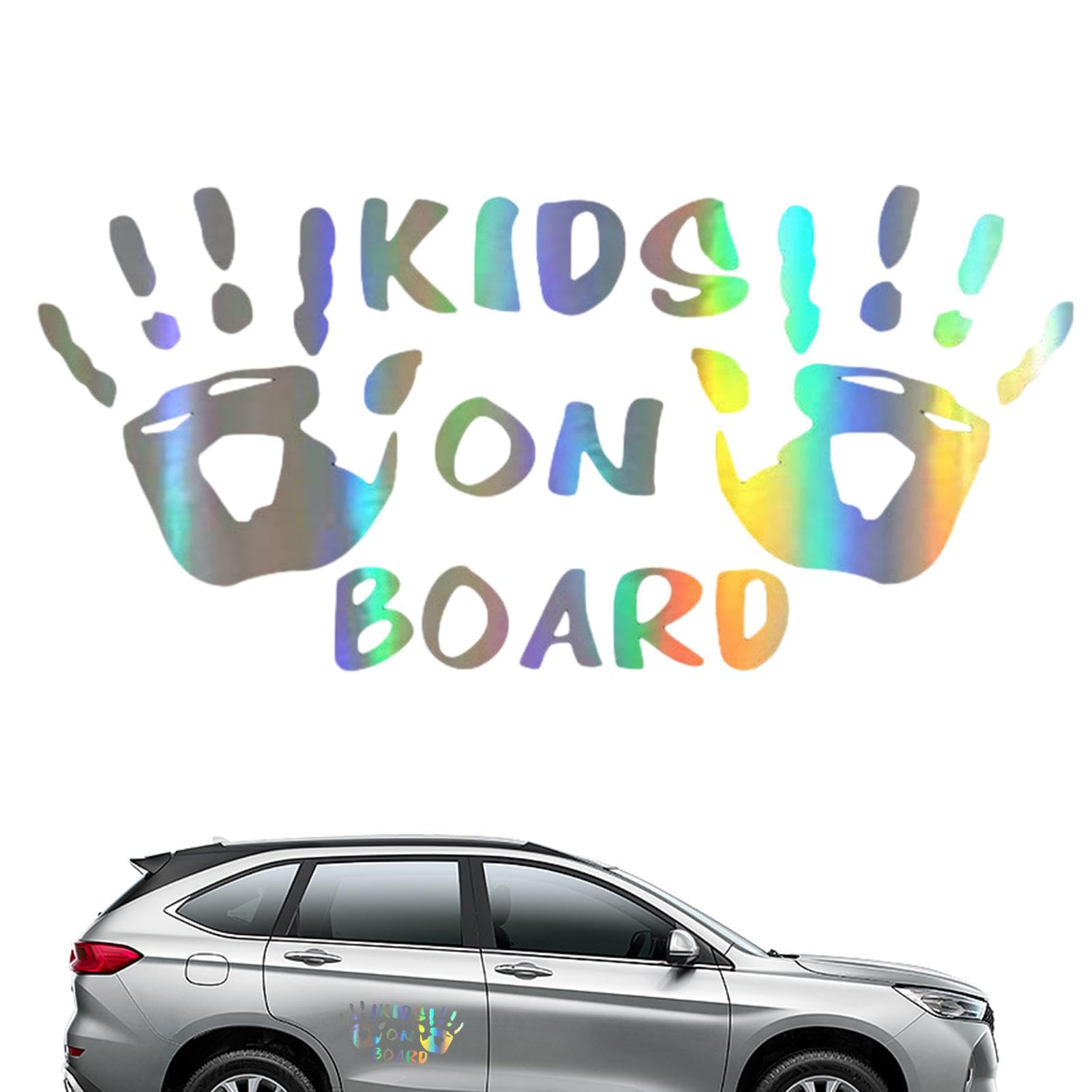 Naklejka Baby Board | Naklejki samochodowe zabezpieczaj?ce przed dzie? | ?mieszna naklejka karoseri? samochodu | Naklejki zderzak okna karoserii z dzieckiem pok?adzie, kolorowe naklejki