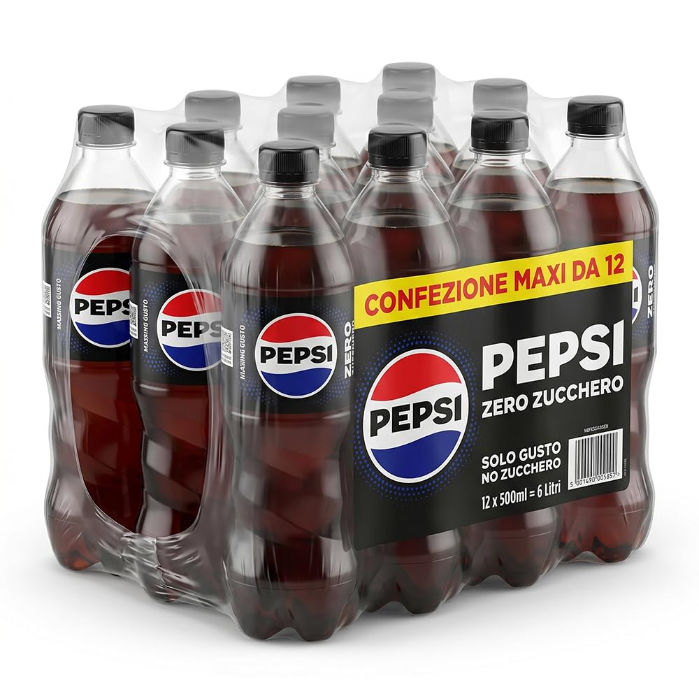 Pepsi Zero Confezione PET 0,50L X 12