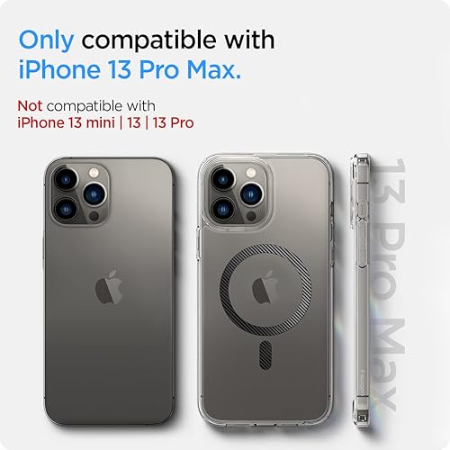 Vista 354 de Spigen Funda para iPhone 15 Pro, ultra híbrida MagFit [antiamarilleo] [compatible con Magsafe] - Fibra de carbono