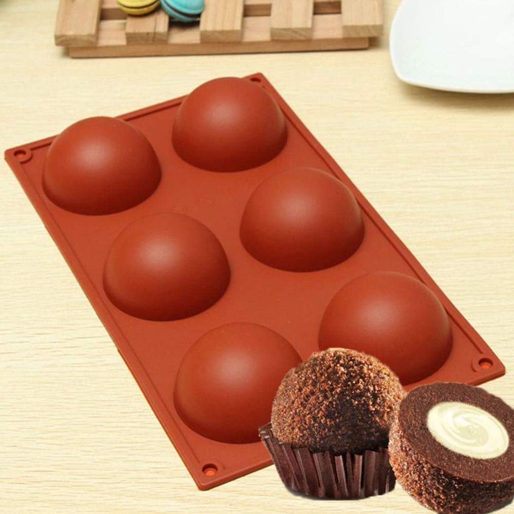 Yolistar 3 Stampi In Silicone Da 9 Fori Per Madeleine, Cioccolato E Mousse - Antiaderente