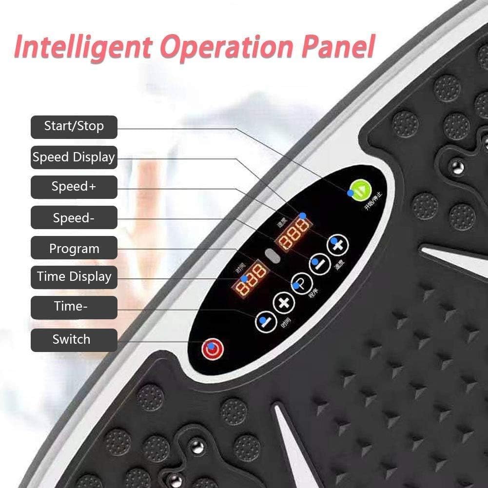 Vibration Trainers Lose Fat Vibration Plate Exercise Machine Weight Loss Home Workouts Body Toning Vibration Platform Machine Thin Arms Thin Waist Thin Stomach Fitness Power Supply Board