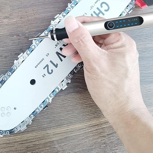 Miniatura 2 de Máquina de grabado inalámbrica con 35 bits, grabador recargable por USB, bolígrafo de grabado giratorio portátil para tallar joyas, vidrio, piedra,