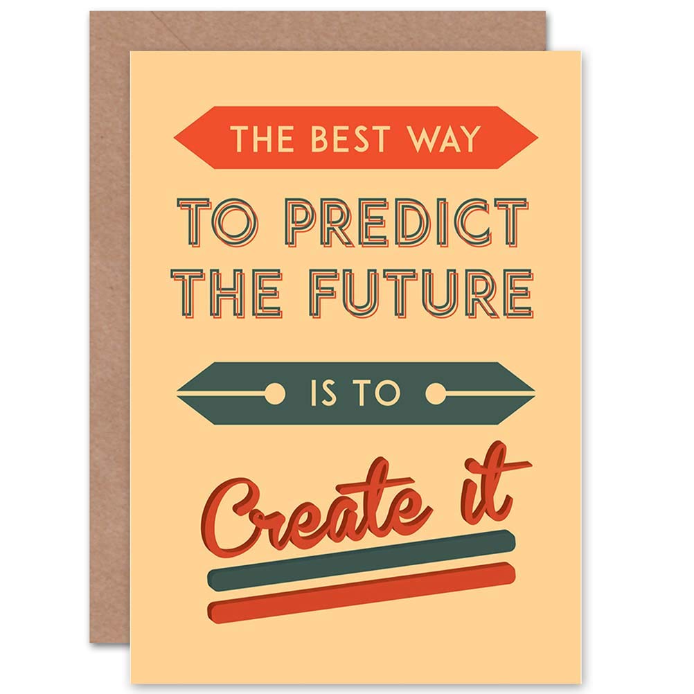 Artery8 - Greeting Card - Motivation - Orange