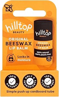 Hilltop Honey - Original Beeswax Lip Balm - Plastic Free - 6.25g