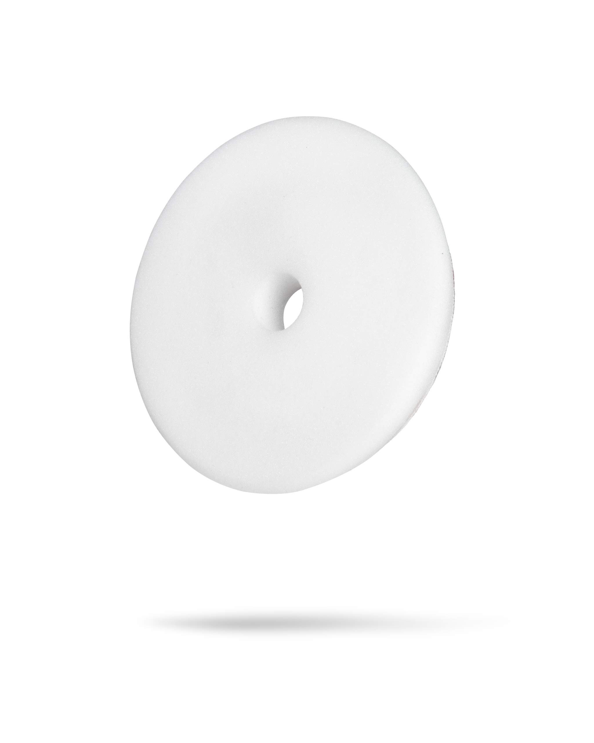 Adam's Polishes Premium Polisher Pads - Expertly Designed Soft Foam Finishes & Glosses Better Than Ever - Color Coded to Match with Recommended Polishes or Compounds (5.5, White Polish Pad)