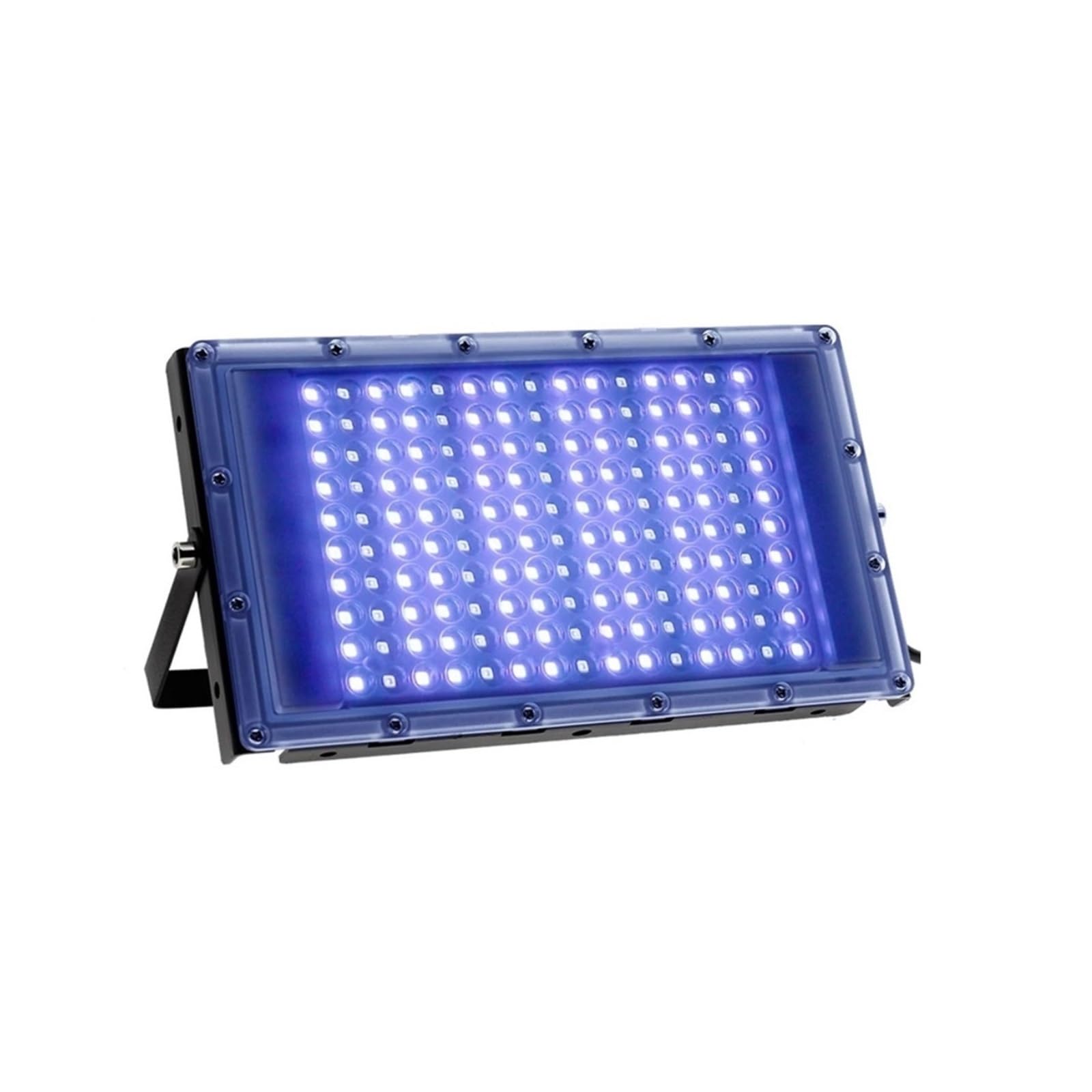 UV Curing Lamp, 395nm 365nm LED UV Floodlight 300W Stage Backlight Waterproof Ultravilet Lamp Fluorescent Party Photocuring for Art & DIY Projects