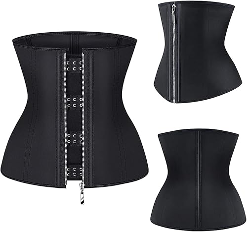 Miniatura 2 de Corsé de látex para entrenamiento de cintura, faja deportiva para mujer