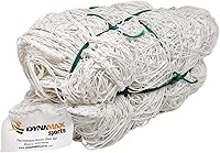 Dynamax Sports Tournament Soccer Goal Net - Regulation 8'H x 24'W x 4'T x 8'D, Durable 2mm Twisted Polyethylene for Pro Play