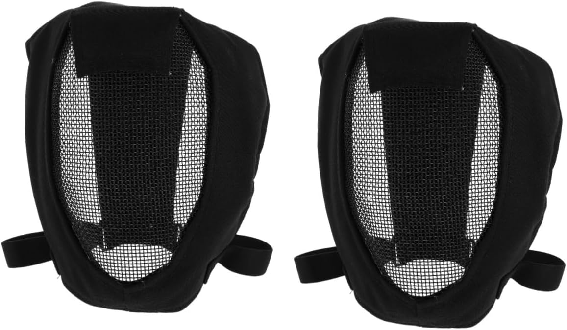 Sosoport Foil Pour Rip Jarvis Fencing Helmet Small Goth Game Wrestling Accessory Fencing Helmet Costume Balaclava