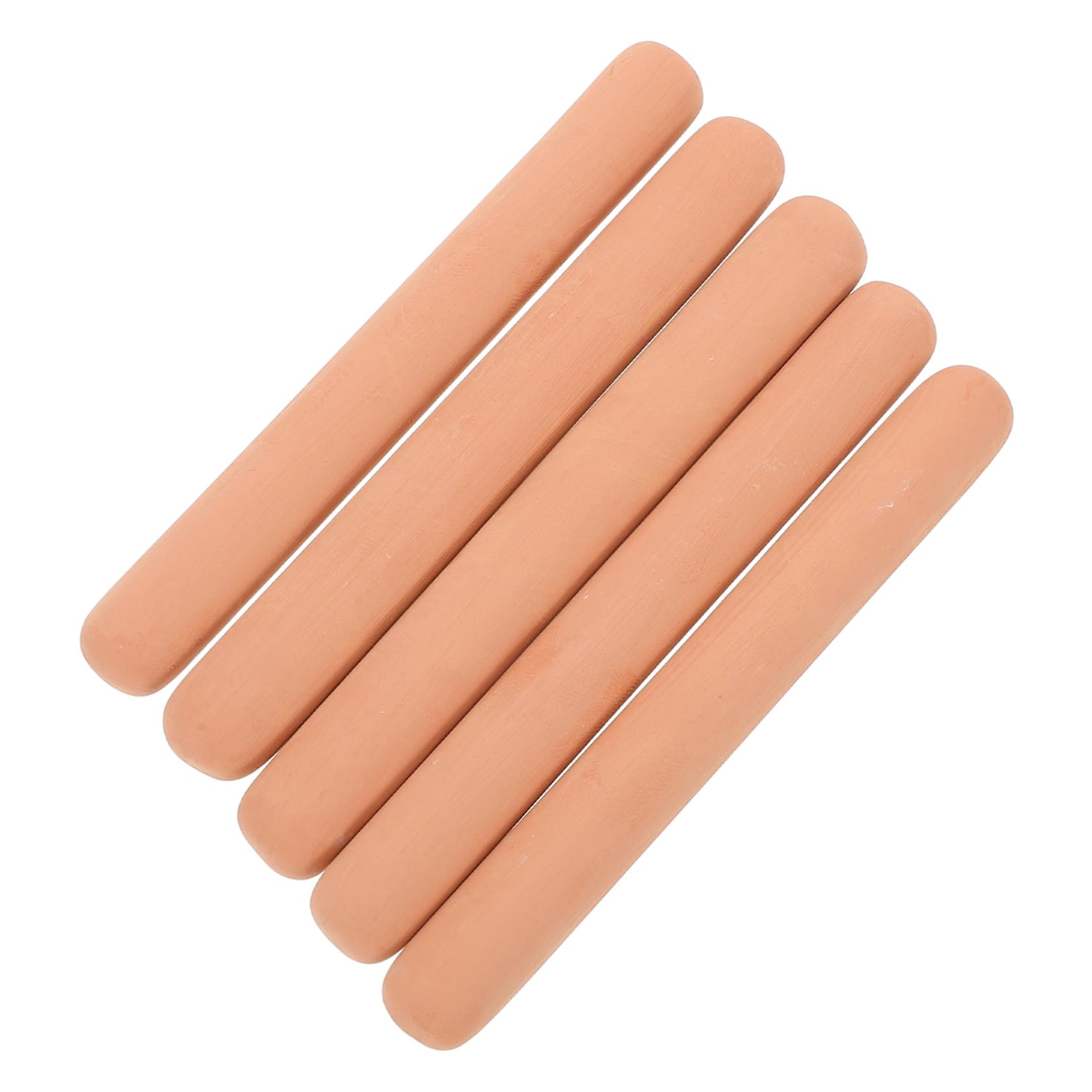 OFFSCH Brown Sugar Keeper Container 5 Pack Softener Discs Bar Sugar Saver Terracotta for Coffee Bar Kitchen Storage