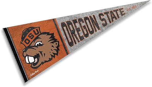 Banderín vintage de Oregon State Beavers
