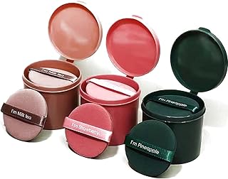 Juego de esponja de maquillaje de forma redon...