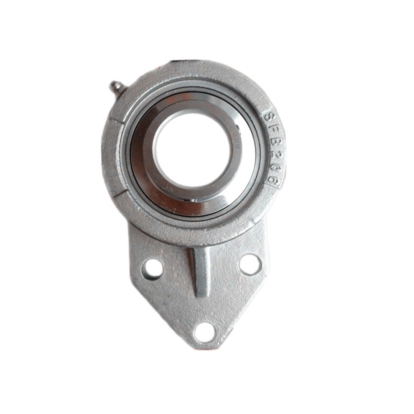 HYUJNAFZR 1pcs P5 Outer Spherical Bearing with Seat UCFB204/UCFB205/UCFB206/207/208/209/210/UCFB211/UCFB212/UCFB213 Bearings(UCFB204 ID20mm)