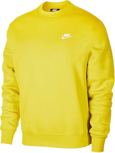 Amazon Com Nike Sportswear Club Crew Sweat Shirts Bv2662 308 Clothing Shoes Jewelry