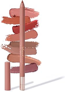 Delineador de labios marrón, resistente al ag...