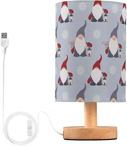 Miniatura 2 de Bedside Lamp Mini Lamps Unique Christmas Gnomes with Lanterns Lamps for Small Spaces Farm