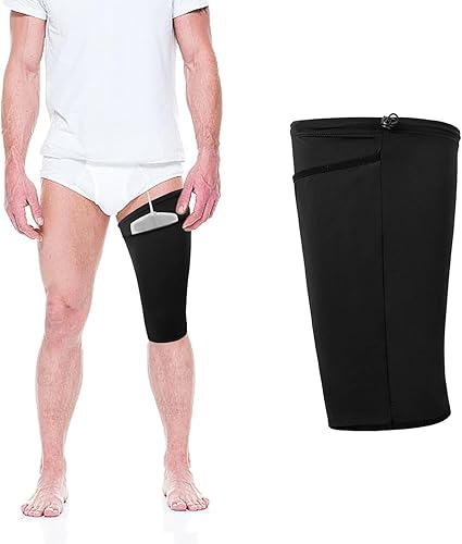 Soporte para bolsa de pierna de catéter, funda para catéter, bolsa de pierna para orina, fundas para catéter, correa de pierna Foley, funda de bolsa