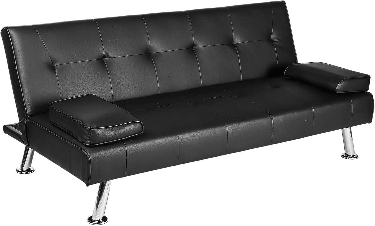 Youyijia Modern Sofa Bed 3 Seater Sofa Settee Recliner Couch with Metal