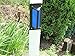 Produktbild 100x Wildwarner Wildwarnreflektor für Leitpfosten blau Wildschutz Wildunfälle Reflektoren